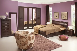 Модульная спальня Парма (Кураж-мебель)
